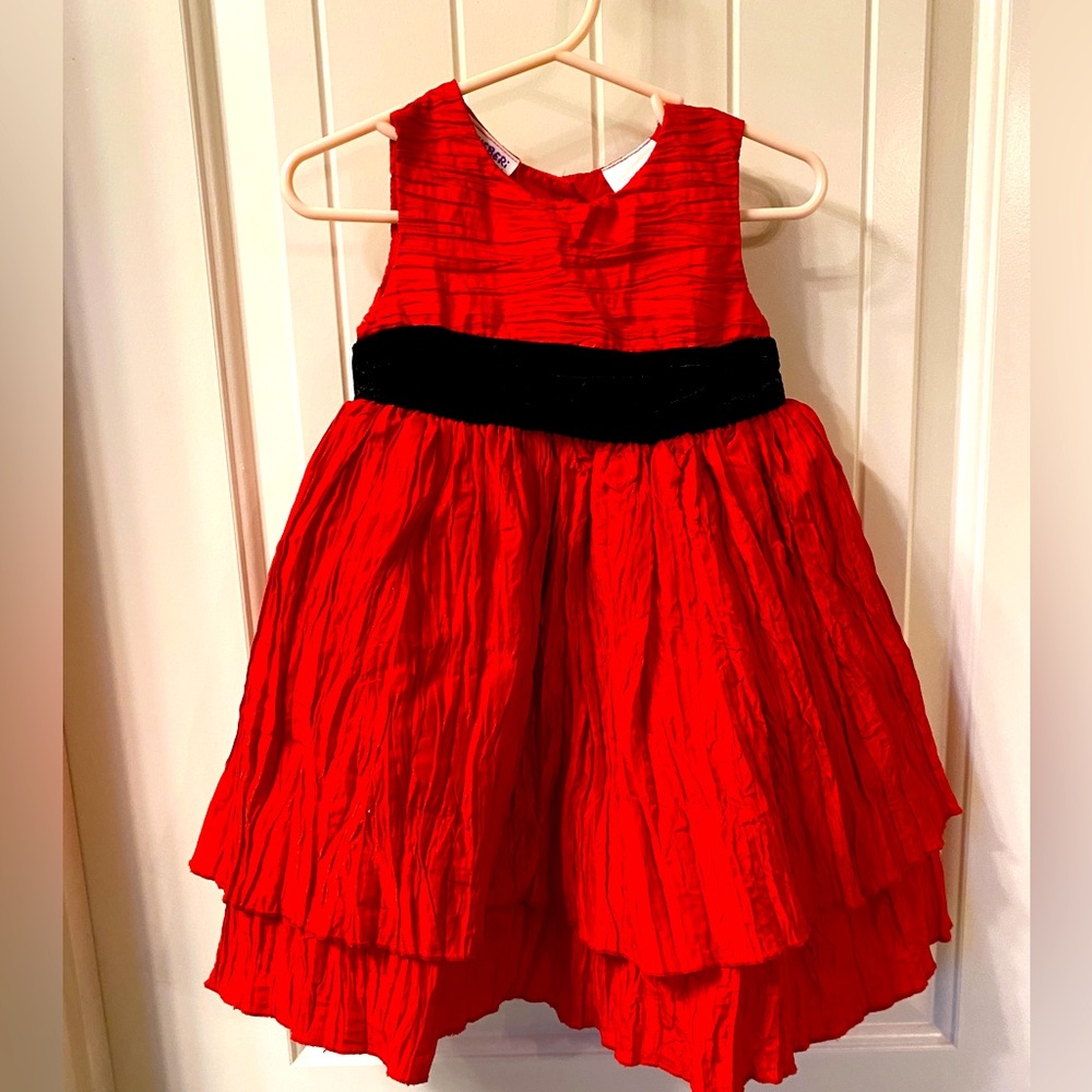 Blueberi Boulevard red dress I baby dress size 18 months I dresses for baby